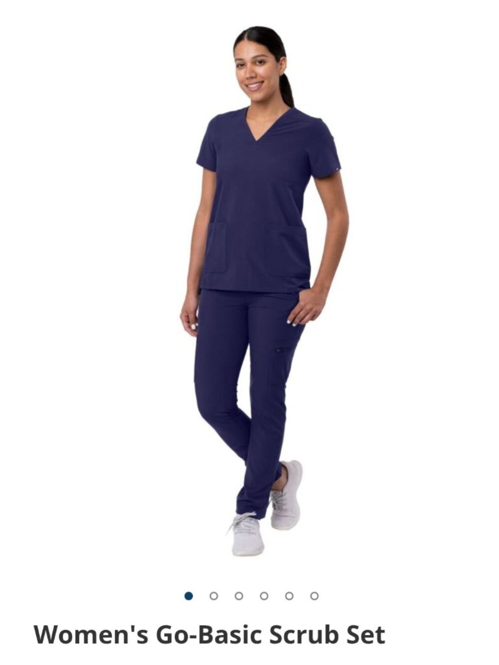 Adar Women's Go-Basic Scrub Set - A9200
